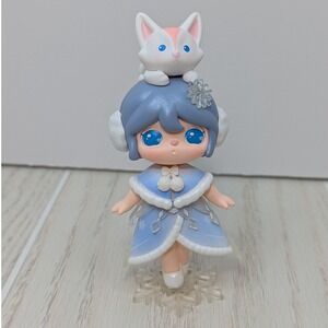 Rolife Suri Enchanted Journey Series Snow Magician Figure Wolf Husky Fox